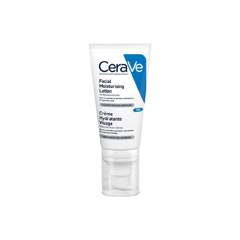 โปรโมชั่น : CERAVE - PM Facial Moist Lotion 52 ml. ครีมบำรุงผิวหน้า