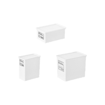 {{ QV7M3L ลด15% }} FUFUDOT กล่องเก็บของ กล่องผงซักฟอก กล่องพลาสติก กล่องเก็บผงซักฟอก กล่องรีฟิล กล่องใส่ที่หนีบผ้า