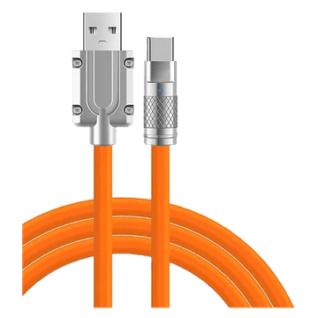 โปรโมชั่น : สายชาร์จเร็ว 120W 6A Super Fast Charge LED OD6.0หนา สายซิลิโคน Quick Charge สาย Micro USB สาย Type C สำหรับ Xiaomi Huawe