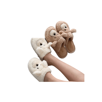 โปรโมชั่น : รองเท้าแตะผ้าฝ้ายขนาดใหญ่ รองเท้าใส่อยู่บ้าน ผ้าฝ้าย กันลื่น ขนแกะปะการัง SF3743