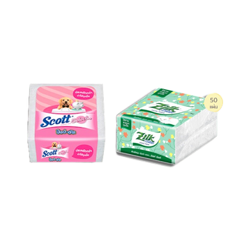 โปรโมชั่น : กดได้ 2 ชิ้น 6.6 เที่ยงคืน และ เที่ยงวัน เก็บโค้ดลดสินค้าเหลือ 0 บาท ซิลค์ สก๊อต ป๊อปอัพ กระดาษเช็ดปาก ขนาด 50 แผ่น