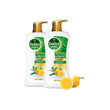 โปรโมชั่น : เดทตอล ออนเซ็น แอคทีฟ-โบทานี่ กรีนที แอนด์ ยูซุ 450 กรัม 1 แถม 1