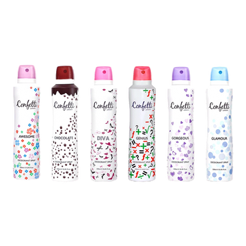 Confetti London Body Spray 250ml / คอนเฟตติ ลอนดอน บอดี้ สเปรย์ 250 มล. / G1