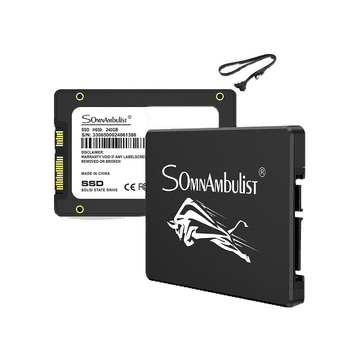 โปรโมชั่น : Somnambulist โซลิดสเตตไดรฟ์ 120GB 128GB 240GB 256GB 2.5 นิ้ว SATA 3 480GB 512GB สําหรับคอมพิวเตอร์ PC