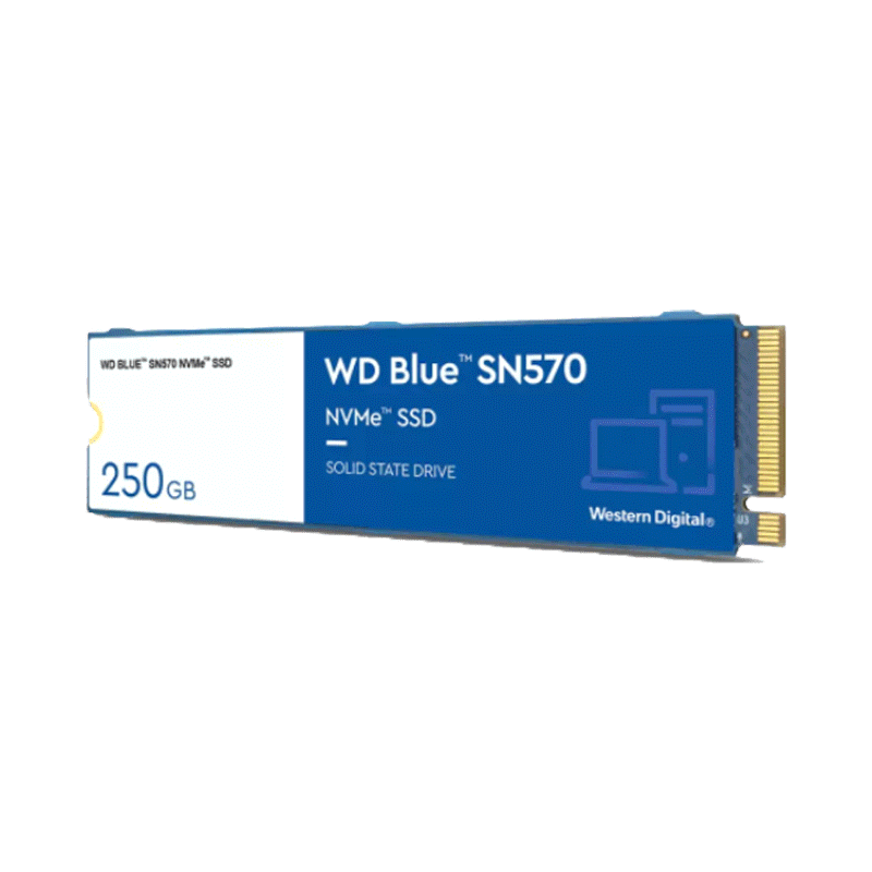 โปรโมชั่น : WESTERN เอสเอสดี WD SSD BLUE SN570 M.2 250GB  WDS250G3B0C-NVME ความจุ 250 GB