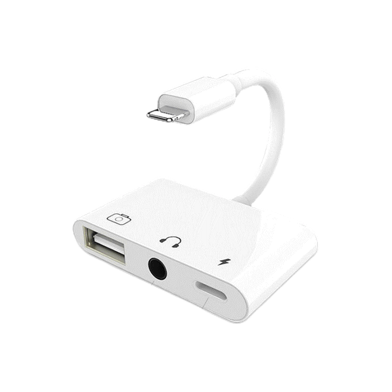 โปรโมชั่น : MGBB อะแดปเตอร์ OTG มัลติฟังก์ชั่น IP เป็น USB3.0  พอร์ตชาร์จ USB-CPD  แจ็คเสียง 3.5 มม