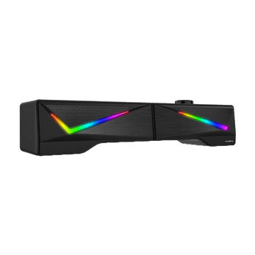 โปรโมชั่น : ลด ล้าง สต๊อก Tsunami N-167 RGB Sound Bar Speaker Black รับประกันสินค้า 1 ปี
