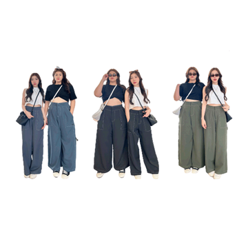 โปรโมชั่น : ω 🦙 Long Topping pants กางเกงขายาวดีไซน์เก๋ ไม่ซ้ำใคร ถ้าใครซ้ำเท่ากับก๊อป ฉันจะฉาป 🪶🪄✨ ꔛ