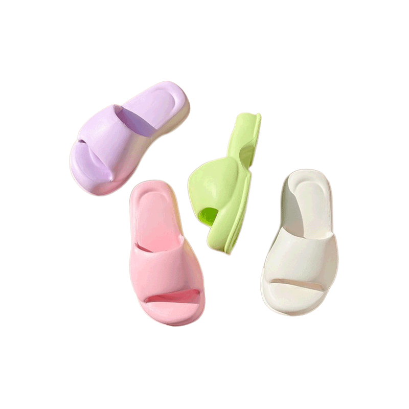 โปรโมชั่น : SHO-Z-14 รองเท้าเสริมส้น รองเท้าแตะ แบบสวม รองเท้าแฟชั่นผู้หญิง สีพื้นพาสเทล ทรงสวย สินค้าพร้อมส่ง