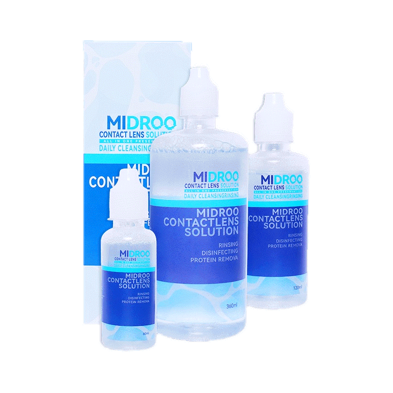 โปรโมชั่น : ใส่โค้ดลดเพิ่มHW9MIDR1 ลดสูงสุด 150 Midroo  น้ำยาล้างคอนแทคเลนส์ ขนาด 60 ml 120ml 360ml