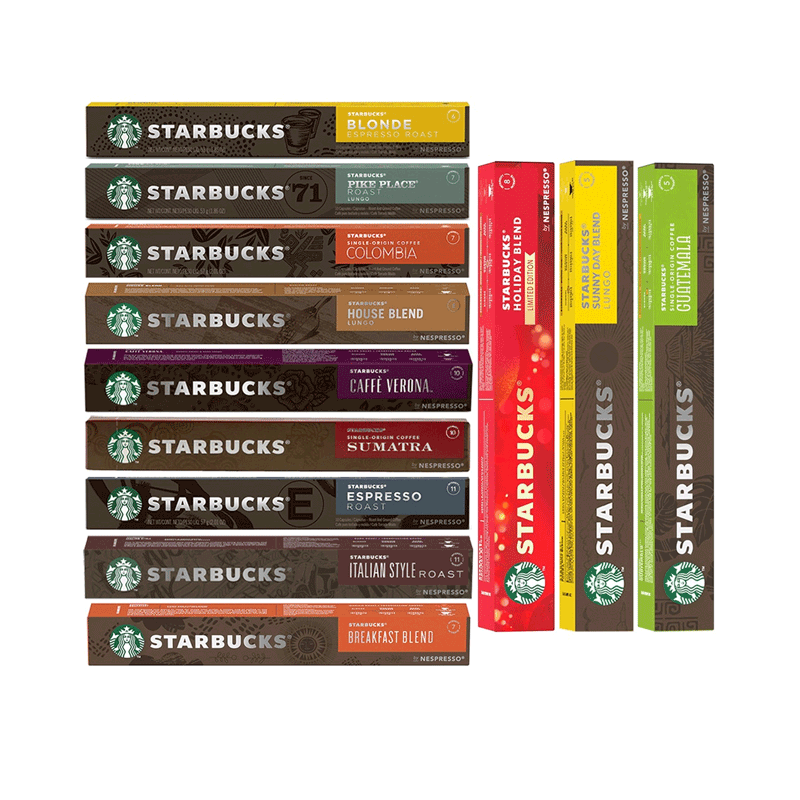 โปรโมชั่น : Starbucks Capsule แคปซูลกาแฟสตาร์บัค For Nespresso Machine บรรจุกล่องละ 10 แคปซูล