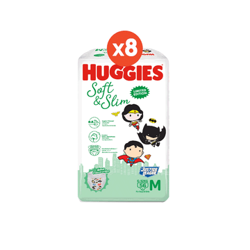โปรโมชั่น : เซ็ตสุดคุ้ม ยกลัง Huggies Gold SoftSlim Pants แพมเพิสเด็ก แบบกางเกง แพ็ค 4 x2 เลือกไซส์ได้