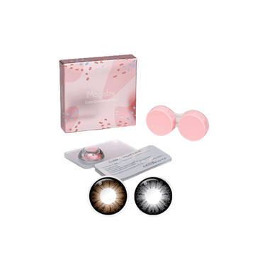 โปรโมชั่น : Magister -1.00 ~ -8.00 คอนแทคเลนส์สายตาสั้น  สีน้ำตาล  สีดำ  1 คู่เลนส์  โยนประจำปี
