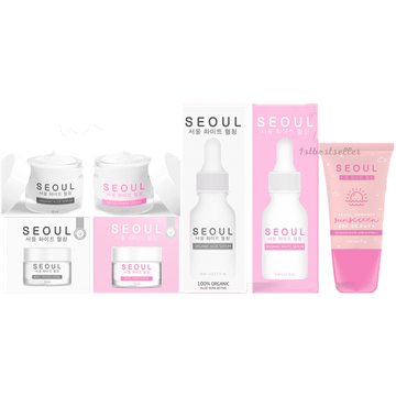 Seoul Serum เซรั่ม โซลไวท์/โซลอโล/สบู่/ครีมม้อยส์ (ราคาต่อ 1 ชิ้น) แท้เซรั่มโซล ครีมมอยเจอร์ไรเซอร์โซล serum seoul