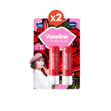 โปรโมชั่น : Vaseline Lip Therapy ลิปเจลลี่ บำรุงฝีปาก เซ็ท 2 แพ็คคู่