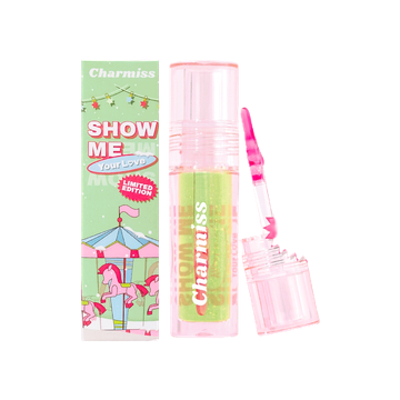 โปรโมชั่น : Limited Edition Charmiss Glitter Lip Gloss กลอสเขียวเปลี่ยนสี ปากฉ่ำวิ้ง น่าจุ๊บ ทาได้ทั้งปากและแก้ม