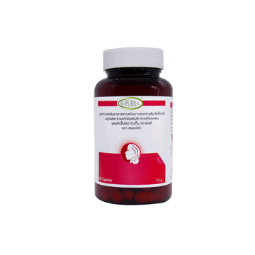 Supurra Astaxanthin แอสต้าแซนธิน 6 มก. ต่อต้านอนุมูลอิสระ ช่วยลดริ้วรอย ชะลอวัย ตราสุเพอร์ร่า G03278