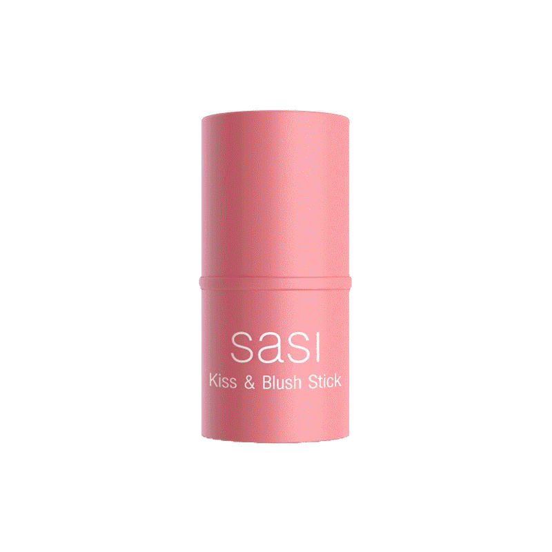 sasi ศศิ คิส แอนด์ บลัช สติ๊ก 3 in 1 บลัชสติ๊ก สวยครบ จบในแท่งเดียว 4 กรัม Sasi Kiss & Blush Stick