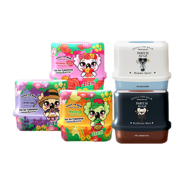 โปรโมชั่น : KOALA THE BEAR เจลน้ำหอมปรับอากาศ Perfume Gel Air Freshener 5 กลิ่น 180  212 g.