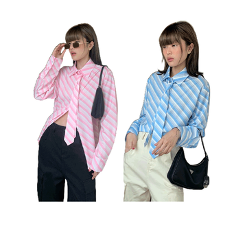 โปรโมชั่น : Stylist_Shop | Top892 Danielle Shirt by Stylist