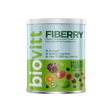 โปรโมชั่น : ใหม่ Biovitt Fiberry ไบโอวิต ไฟเบอร์ สูง สำหรับคนทานผักยาก ดีท็อกซ์ ปรับสมดุลการขับถ่าย ถ่ายง่าย พุงยุบ อิ่มเร็ว แท้%