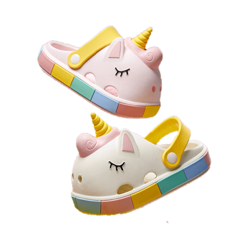 โปรโมชั่น : รองเท้าแตะ Crocs พื้นนิ่ม กันลื่น เหมาะกับเดินชายหาด แฟชั่นฤดูร้อน สไตล์เจ้าหญิง สําหรับเด็กผู้หญิง