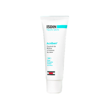 โปรโมชั่น : ISDIN TEEN SKIN ACNIBEN CONTROL DE BRILLOS Y GRANOS GEL CREMA อีสดิน ทีน สกิน แอคนีเบน คอนโทรล ดีบริลลอส วาย การ์โนส เจล