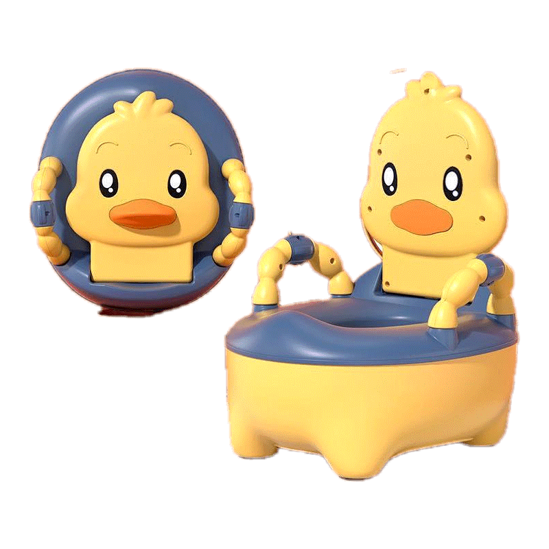 โปรโมชั่น : ชักโครกเด็ก กระโถนเด็ก กระโถนเด็กพกพา กระโถนนั่งเด็ก เป็นที่รองชักโครกได้ ของใช้เด็ก （รูปนกเพนกวิน）BZ-102