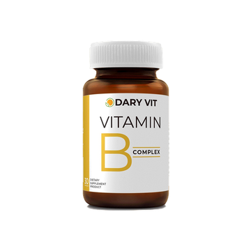 โปรโมชั่น : Dary Vit B complex วิตามินบี คอมเพล็กซ์ บำรุงสมอง ระบบประสาท เสริมระบบความจำ 30 แคปซูล  อาหารเสริม 