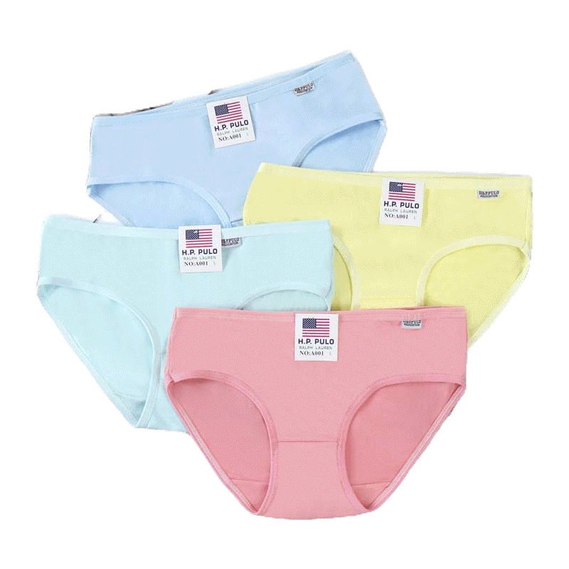 โปรโมชั่น : FF.shop-H.P.PULO กางเกงในผู้หญิง ผ้าฝ้ายแท้ % หลากสี ฟรีไซส์XL เนื้อผ้านุ่ม สวมใส่สบาย ระบายอากาศได้ดี G1