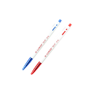 โปรโมชั่น : Lancer - แลนเซอร์ ปากกาลูกลื่น ปากกาแลนเซอร์ ปากกาลูนลื่น รุ่น CLIC 878 ขนาด 0.7 mm.