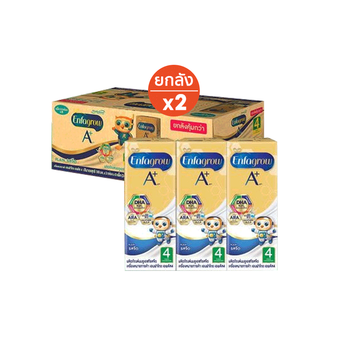 โปรโมชั่น : เอนฟาโกร เอพลัส สูตร 4 รสจืด นมกล่อง ยูเอชที สำหรับ เด็ก 36 กล่อง x2
