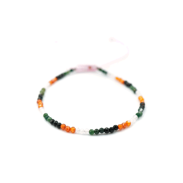 โปรโมชั่น : BIRTHSTONE หินประจำวันเกิด ขนาด 2 มม. เลือกวันได้ สร้อยคู่รัก สร้อยข้อมือเชือกถัก by siamonlineshop