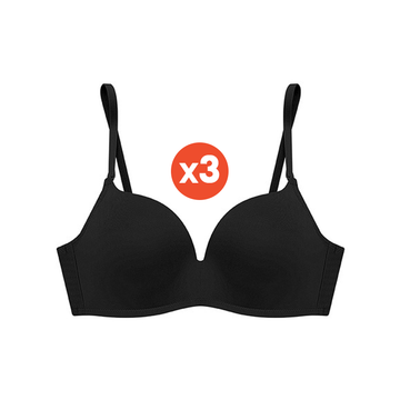 โปรโมชั่น : Sabina ซาบีน่า ฟองดี รุ่น DOOMM DOOMM ไร้โครง Set 3 ชิ้น รหัส SBXA9216BK สีดำ