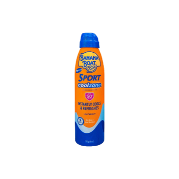 โปรโมชั่น : Banana Boat Sport Coolzone Sunscreen Continuous Spray Spf50 Pa Instantly Cools  Refreshes Lightweight 170g บานาน่า โบ๊ท สเปรย์กันแดด สำหรับผิวกาย ทำกิจกรรมกลางแจ้ง.