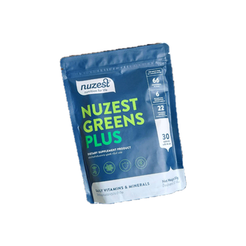 Refill Nuzest Greens Plus - นูเซสต์ผงเขียววิตตามินรวมจากผักผลไม้ + โพรไบโอติก NGP