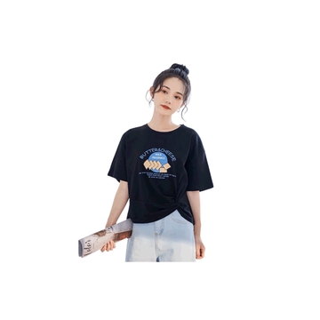 New Arrival เสื้อยืดผู้หญิง สกรีนลาย Butter Biscuit น่ารักๆ เนื้อผ้านิ่ม ใส่สบาย มีสินค้าพร้อมส่ง