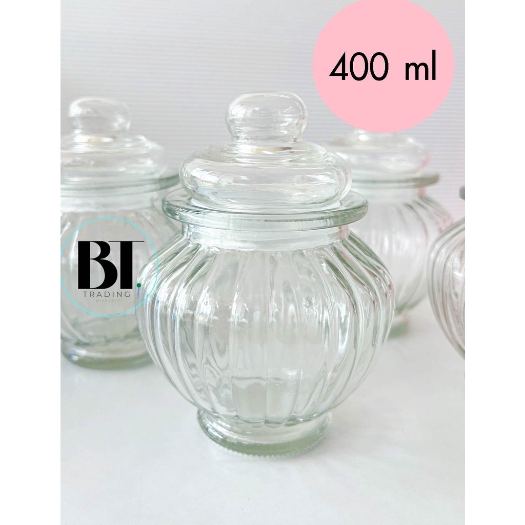 โหลแก้ว-400-ml-โหลเล็ก-โหลสุญญากาศ-ฝาดึงสุญญากาศ-สำหรับใส่เครื่องปรุง-เกลือ-น้ำตาล-ทำจากแก้วใสหนา