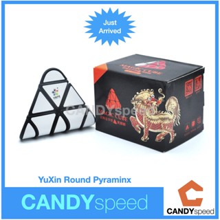 รูบิค Cube YuXin Round Pyraminx Black | by CANDYspeed