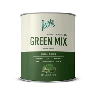 (จัดส่ง 22) Llamito ผงผักรวม ออร์แกนิค (Organic Green Mix Powder) ขนาด 250g
