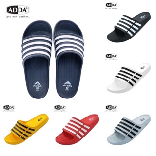 สินค้า [ลูกค้าใหม่ราคา 1 บาท]🍎รองเท้าแตะแอดด้า🍎 ADDA 55R01 รองเท้าแตะแบบสวม(ชาย/หญิง) 4ขีด สวยๆ ใส่เบาๆจ้า