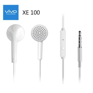 หูฟัง Vivo หูฟัง In-Ear Headphones ใช้ได้หลายรุ่น ที่รูหูฟังเป็นแบบกลม หูฟัง งานเสียงดี สินค้าพร้อมส่งครับ .