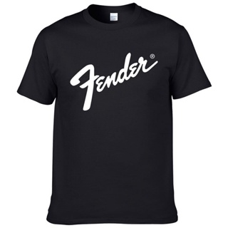 t-shirt2020 New Guitar Fender T Shirt Tops Short Sleeve T-Shirt Tees #219 discount