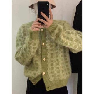 MA เสื้อกันหนาวคาร์ดิแกน แขนยาว ผ้าถัก ใส่สบาย สไตล์เกาหลี แฟชั่นฤดูใบไม้ผลิ สําหรับผู้หญิง 2022