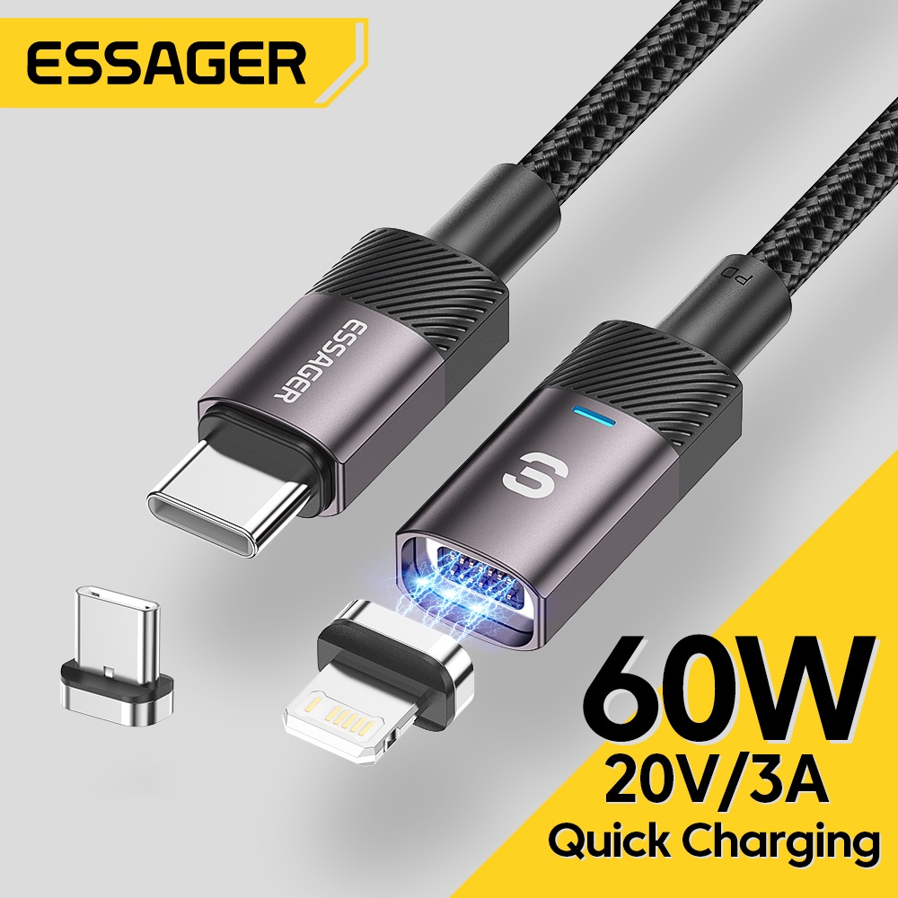 essager-สายชาร์จแม่เหล็ก-type-c-micro-type-c-สําหรับ-android-ip-caba