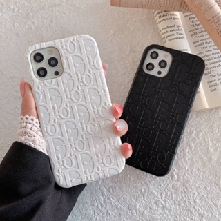 เคส iPhone14 เคส iPhone11 เคสโทรศัพท์มือถือ ลาย Dior สําหรับ iphone 14 13 pro max 12 pro max 11 xr xs max 7 plus 6s plus