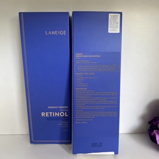 Laneige Perfect Renew Youth Retinol Cream (30 ml) เรตินอลครีมเข้มข้น สูตรต่อต้านริ้วรอย ลดเลือนรอยตีนกาอย่างเร่งด่วน