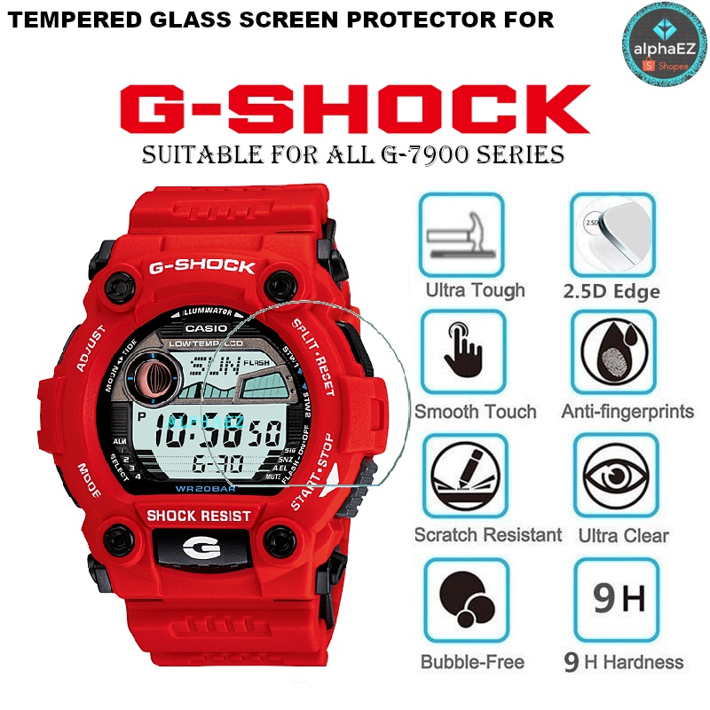 casio-g-shock-g-7900-matmoto-series-9h-ฟิล์มกระจกนิรภัยกันรอยหน้าจอนาฬิกา-g7900-mat-moto