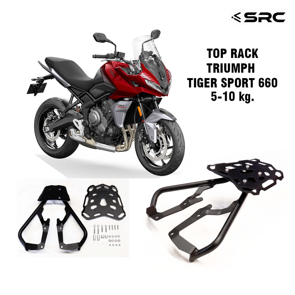 แร็คหลัง สำหรับ TRIUMPH TIGER SPORT 660(TOP RACK) สินค้ารับประกัน ...