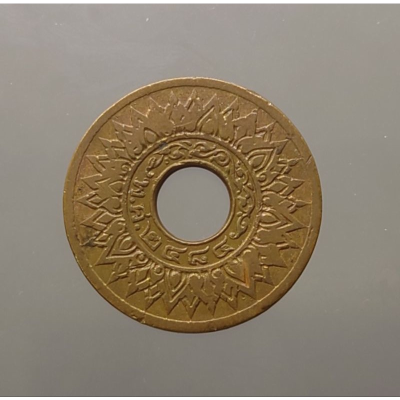 เหรียญ-สตางค์รู-เนื้อทองแดง-1-สต-ปี-พศ-2484-ลายดอกพิกุล-ผ่านใช้น้อย-๑-สตางค์-เหรียญสต-รู-เงินโบราณ-เหรียญรู-หายาก